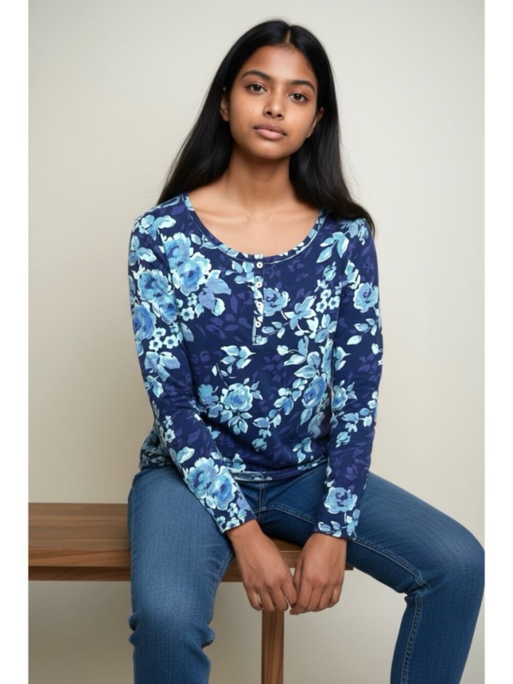 Sundance Rosie Delights Henley Top